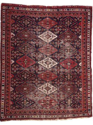 Tapis ancien Persan Afshar fait main, 1C1012