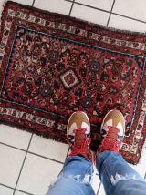 Tapis vintage Persan Hamadan fait main, 1C1019