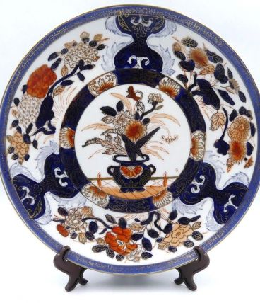 Chine grande Assiette en Imari Royal