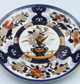 Chine grande Assiette en Imari Royal