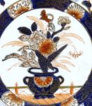 Chine grande Assiette en Imari Royal