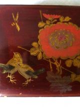 Ancienne boite en laque de Chine 