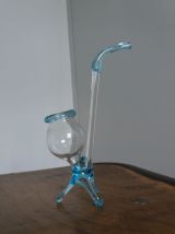 Verre pipe à liqueur en verre soufflé