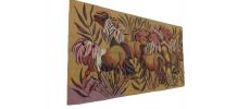 Vintage tapisserie tissé à la main  Tapis  Décoration Murale