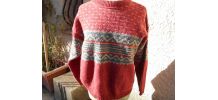 PULL BACKER STREET T 40 42 44 QUASI NEUF VINTAGE NORVEGIEN