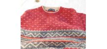 PULL BACKER STREET T 40 42 44 QUASI NEUF VINTAGE NORVEGIEN