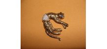 Broche Panthère années 80