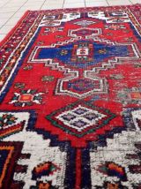 Tapis vintage Persan Hamadan fait main, 1C1025