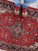 Tapis vintage Persan Hamadan fait main, 1C1026