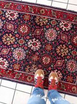 Tapis vintage Persan Tabriz fait main, 1C1031