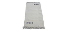 Vintage Tapis berbère  Marocain tissé à la main 