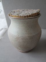 1 LOT DE 2 POTS EN CERAMIQUE