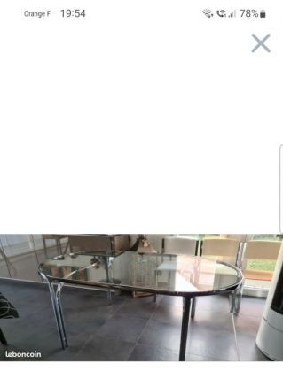 Table vintage des années 1970