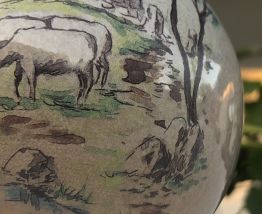 Vase en céramique signé CAZALAS