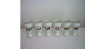 Lot 6 Mazagran Frelon Porcelaine s70