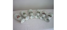 Lot 6 Mazagran Frelon Porcelaine s70