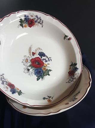 Plat creux rond, Agreste de Sarreguemine, 1920