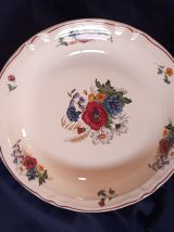 Plat creux rond, Agreste de Sarreguemine, 1920