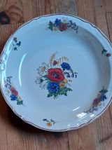 Plat creux rond, Agreste de Sarreguemine, 1920