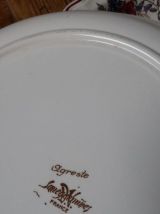 Plat creux rond, Agreste de Sarreguemine, 1920