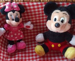 Peluche vintage Walt Disney Mickey Mouse 