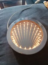 Miroir lumineux effet Infini des années 70 