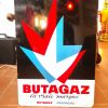 Plaque Publicitaire Butagaz "la vraie marque"