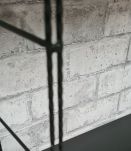 Etagere string style tomado 1960 a 70 metal 4 tablettes blac