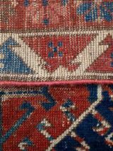 Tapis ancien Caucasien Shirvan fait main, 1P101