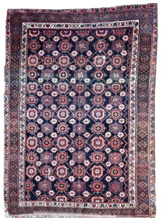 Tapis ancien Persan Hamadan fait main, 1P108