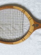 raquette  de  tennis , vintage