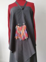jupe longue + triangle noir Biche de Bere