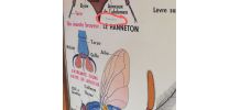 Affiche scolaire vintage MDI