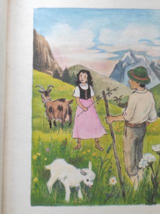 Livre Heidi ; la grotte mystèrieuse . 1979