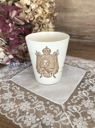 Mug / Timbale Couronnement 1911 - George V/Queen Mary 