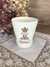 Mug / Timbale Couronnement 1911 - George V/Queen Mary 