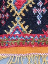 Tapis ancien Marocain Berber fait main, 1P121