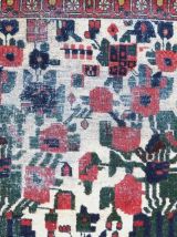 Tapis ancien Oriental fait main, 1P119