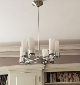 lustre vintage 8 feux