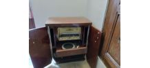 meuble radio tourne disque année 60