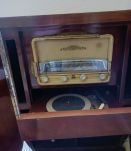 meuble radio tourne disque année 60
