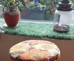 tabouret TAM TAM vintage