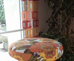 tabouret TAM TAM vintage