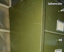Meuble clapier staford vintage industriel