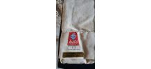 Grand Drap Ancien en Lin et Métis Fleur Bleue