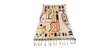 Tapis berbère coloré 