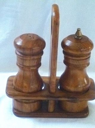 set sel et poivre , bois olivier