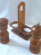 set sel et poivre , bois olivier