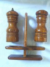 set sel et poivre , bois olivier