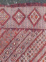 Tapis ancien Marocain Berber fait main, 1P125